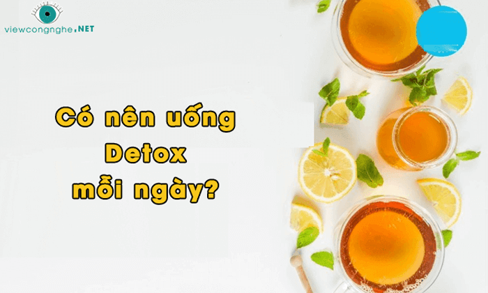 uong detox moi ngay