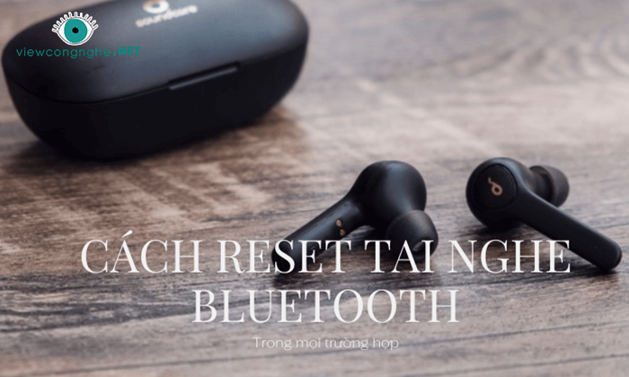 reset tai nghe bluetooth thanh cong