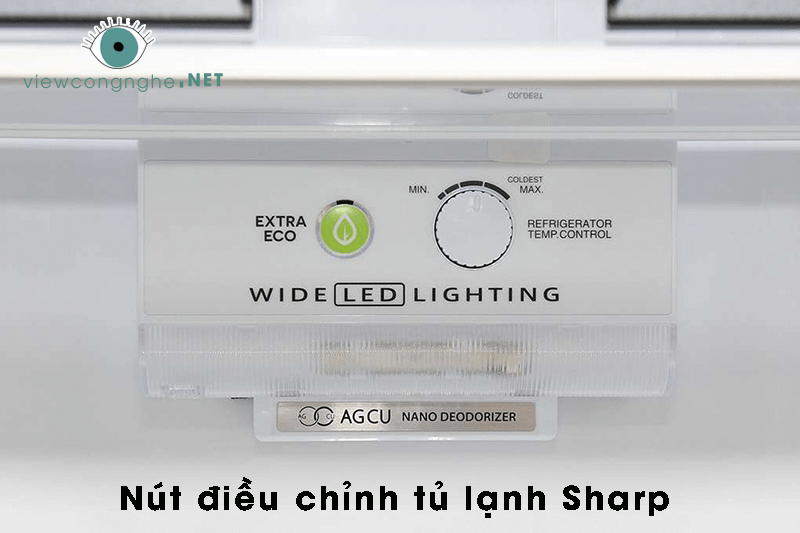 Cach chinh nhiet do tu lanh Sharp